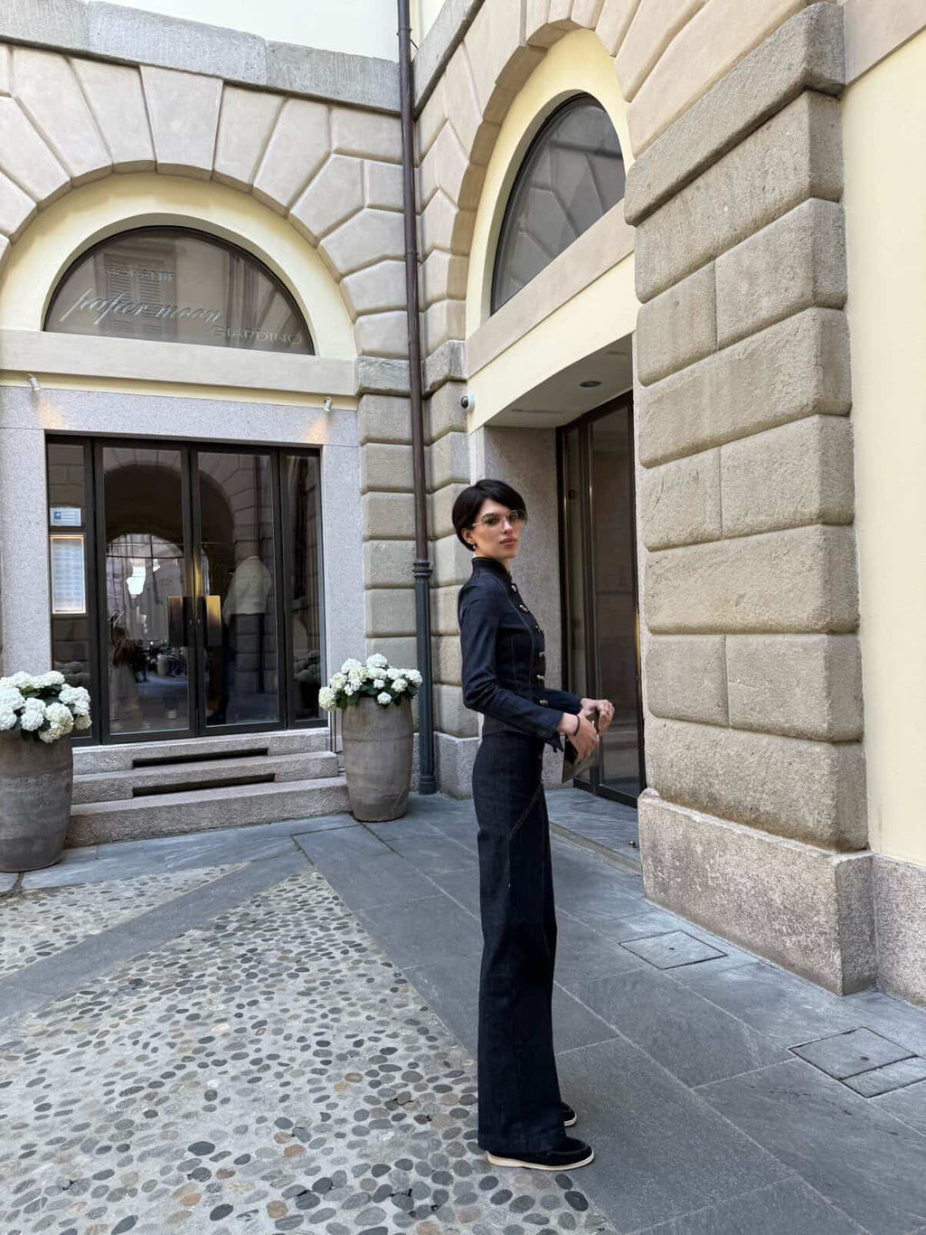PANTALONE AISHA MONDIAL CON ALAMARI
