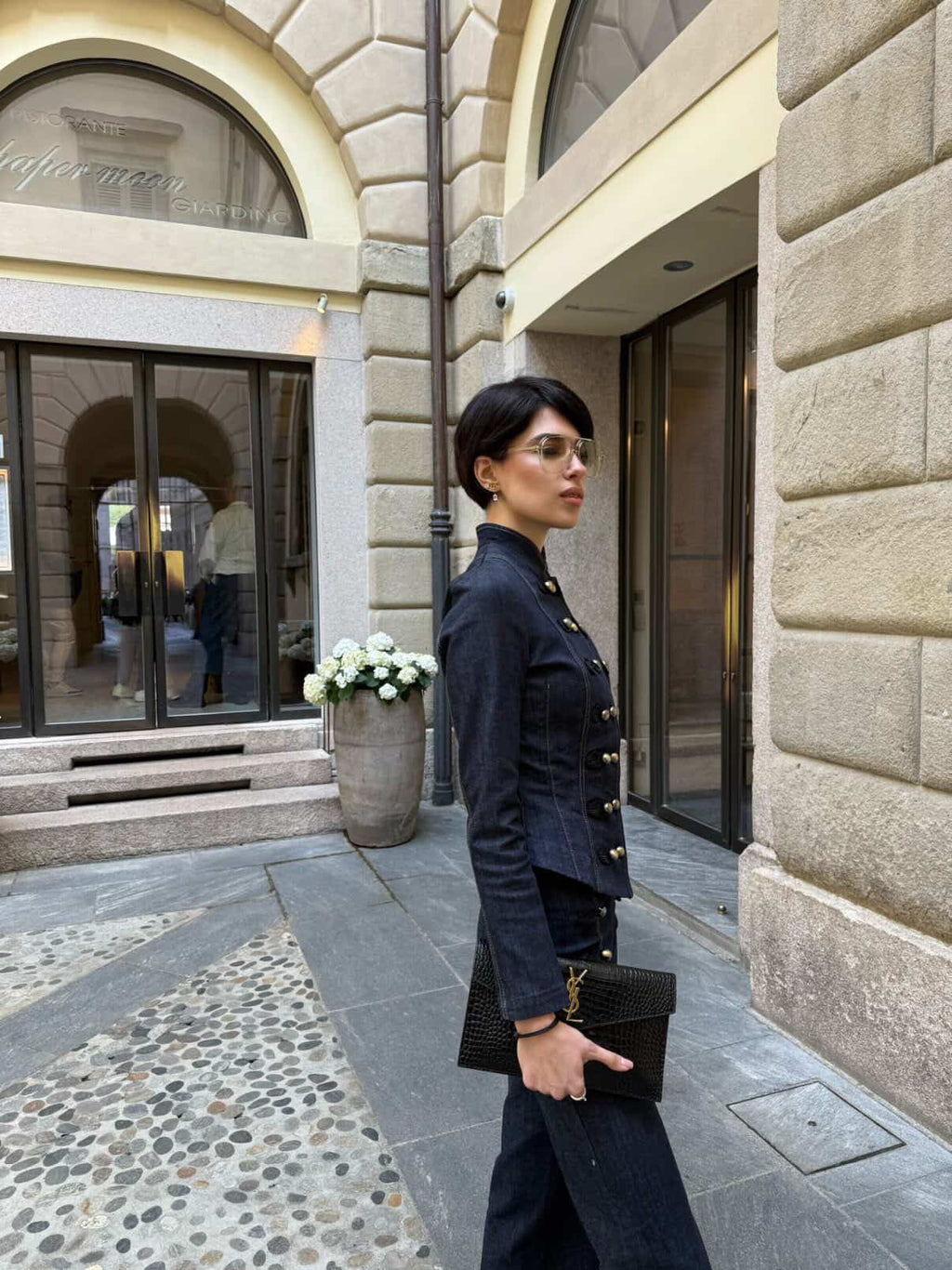 GIACCA CHARLOTTE MONDIAL CON ALAMARI