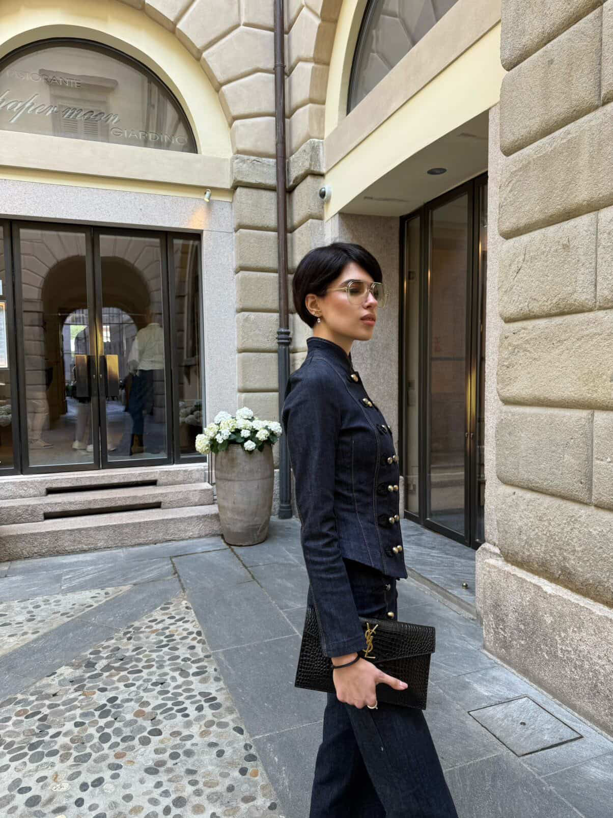 GIACCA CHARLOTTE MONDIAL CON ALAMARI