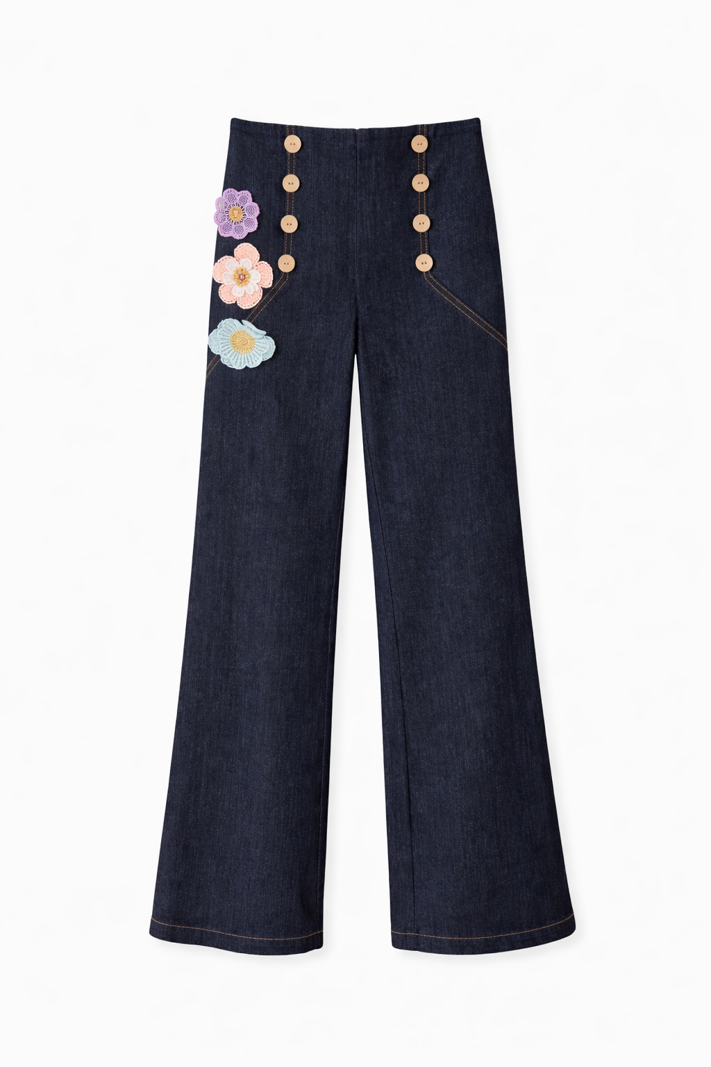 PANTALONE AISHA MONDIAL CON FIORE