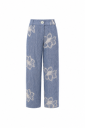 PANTALONE ANTIOPE VELETTA FIORE