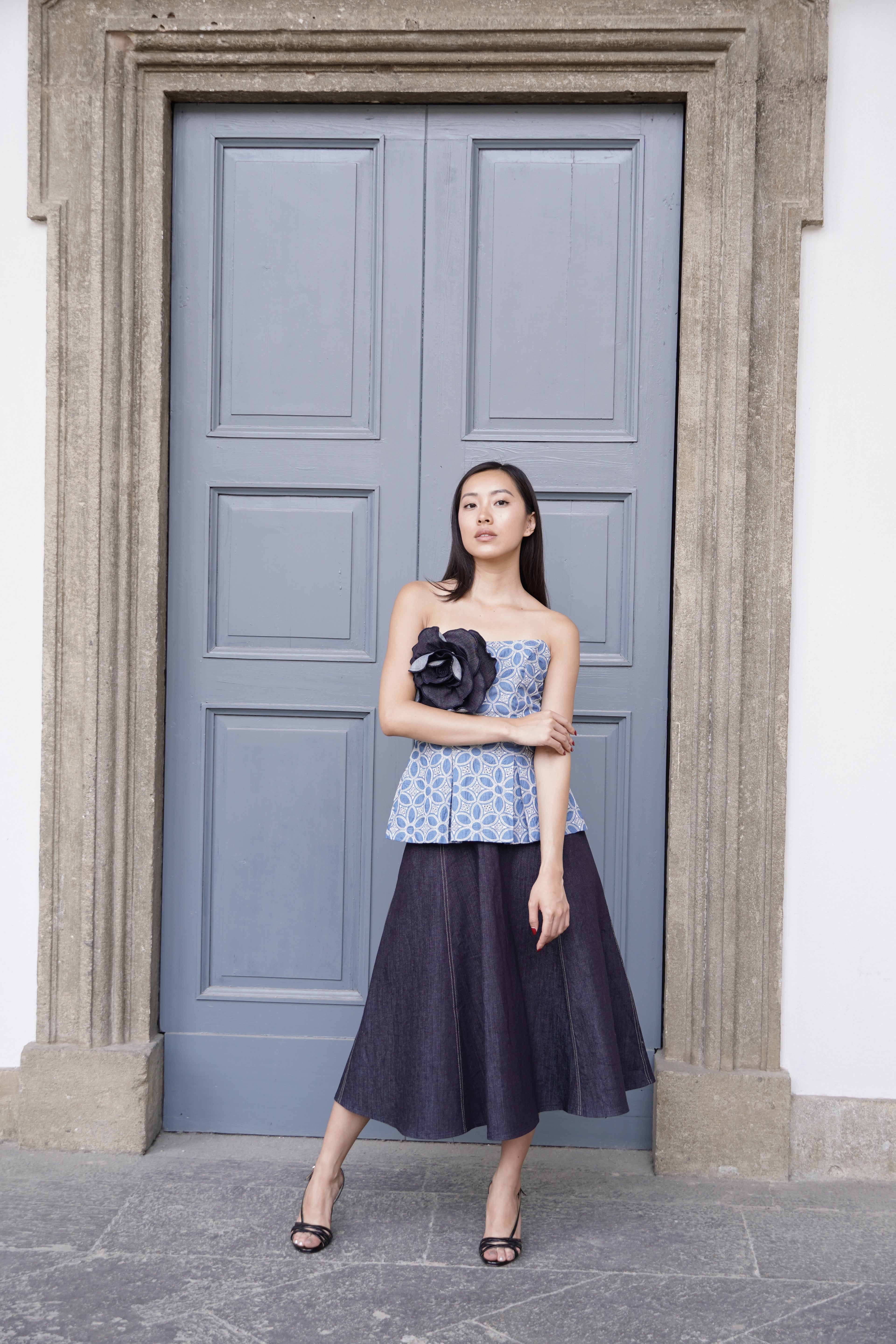BUSTINO DORA DENIM