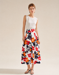 MIYA ORBIT FLOWER SKIRT