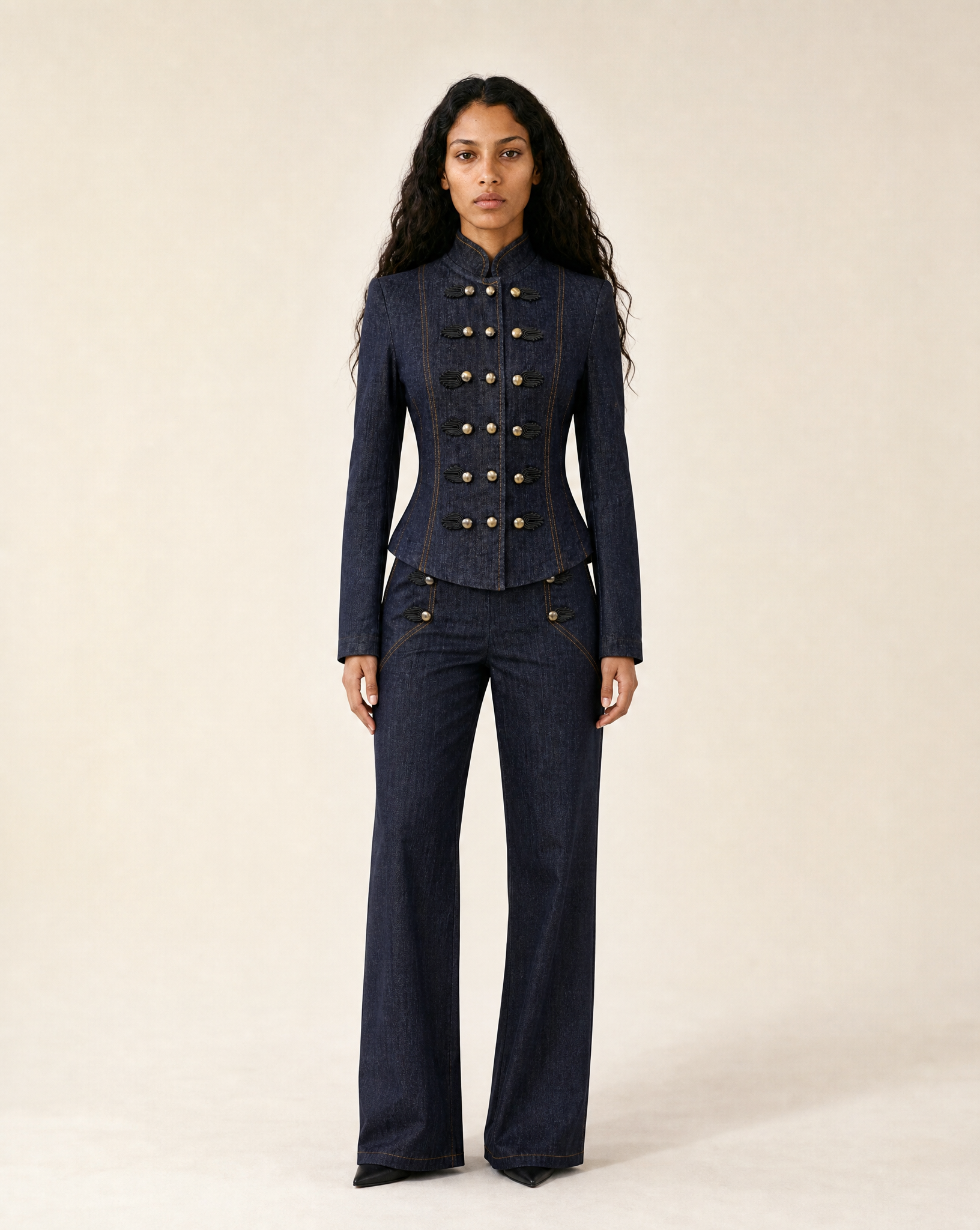 PANTALONE AISHA MONDIAL CON ALAMARI