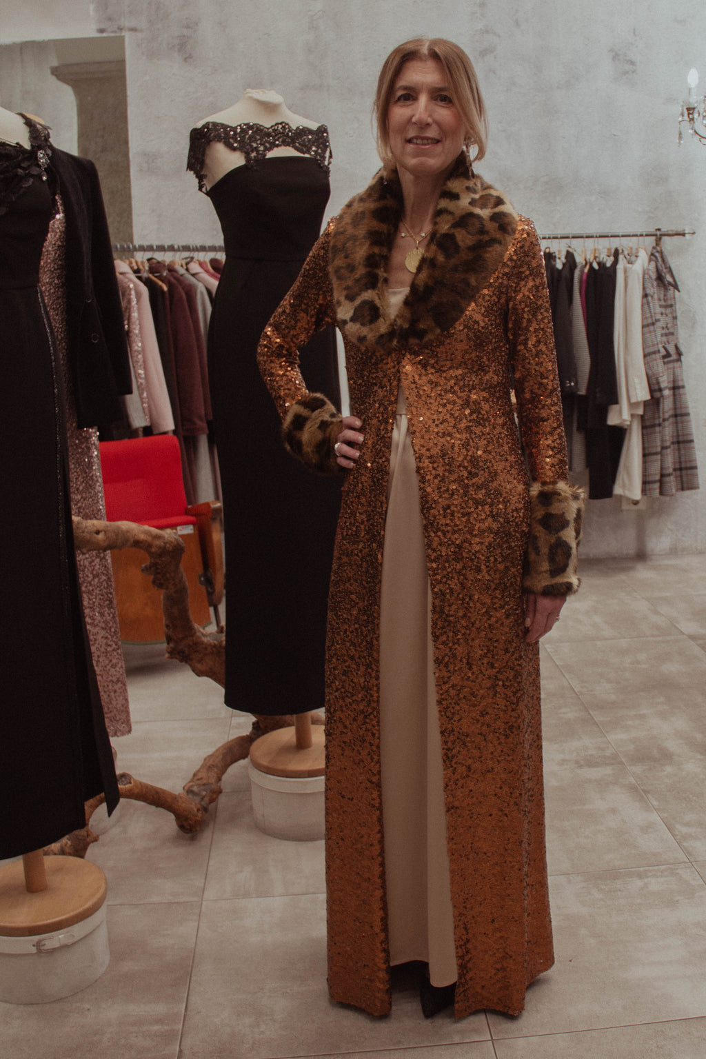 SPOLVERINO LILY RENE' PAILLETTES