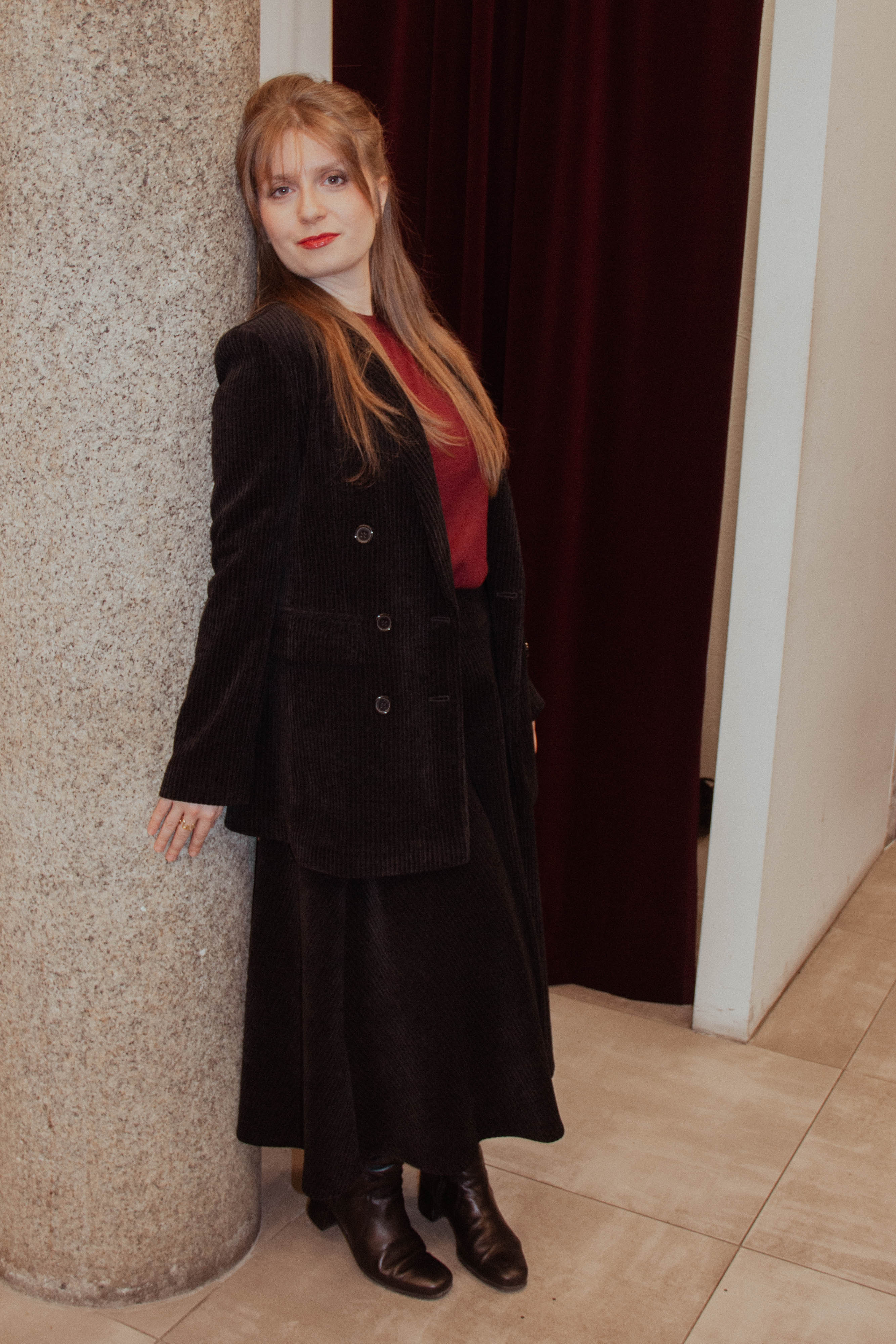 GIACCA UMA MINA VELLUTO