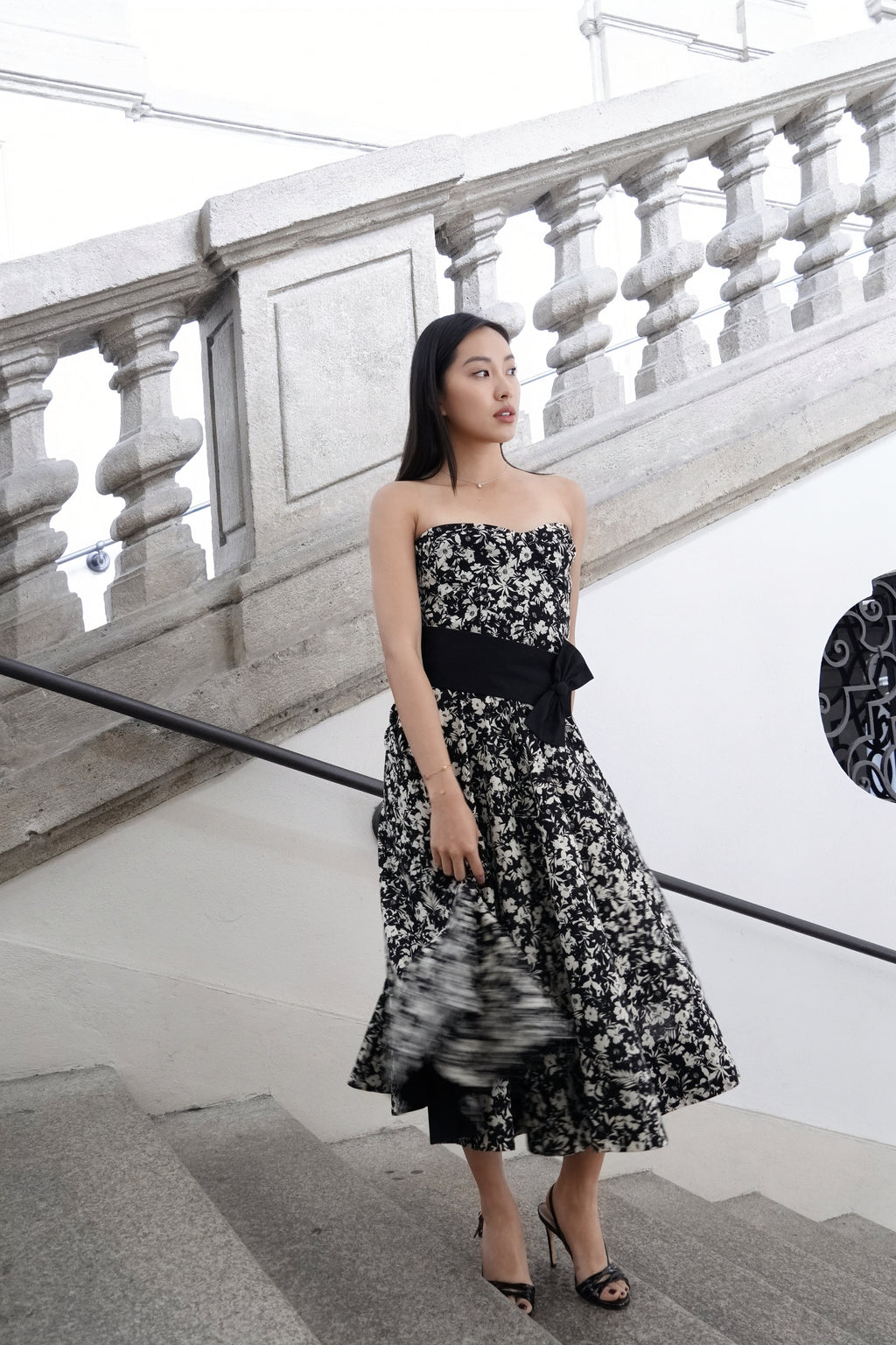 CAVANI BLACKBERRY DRESS