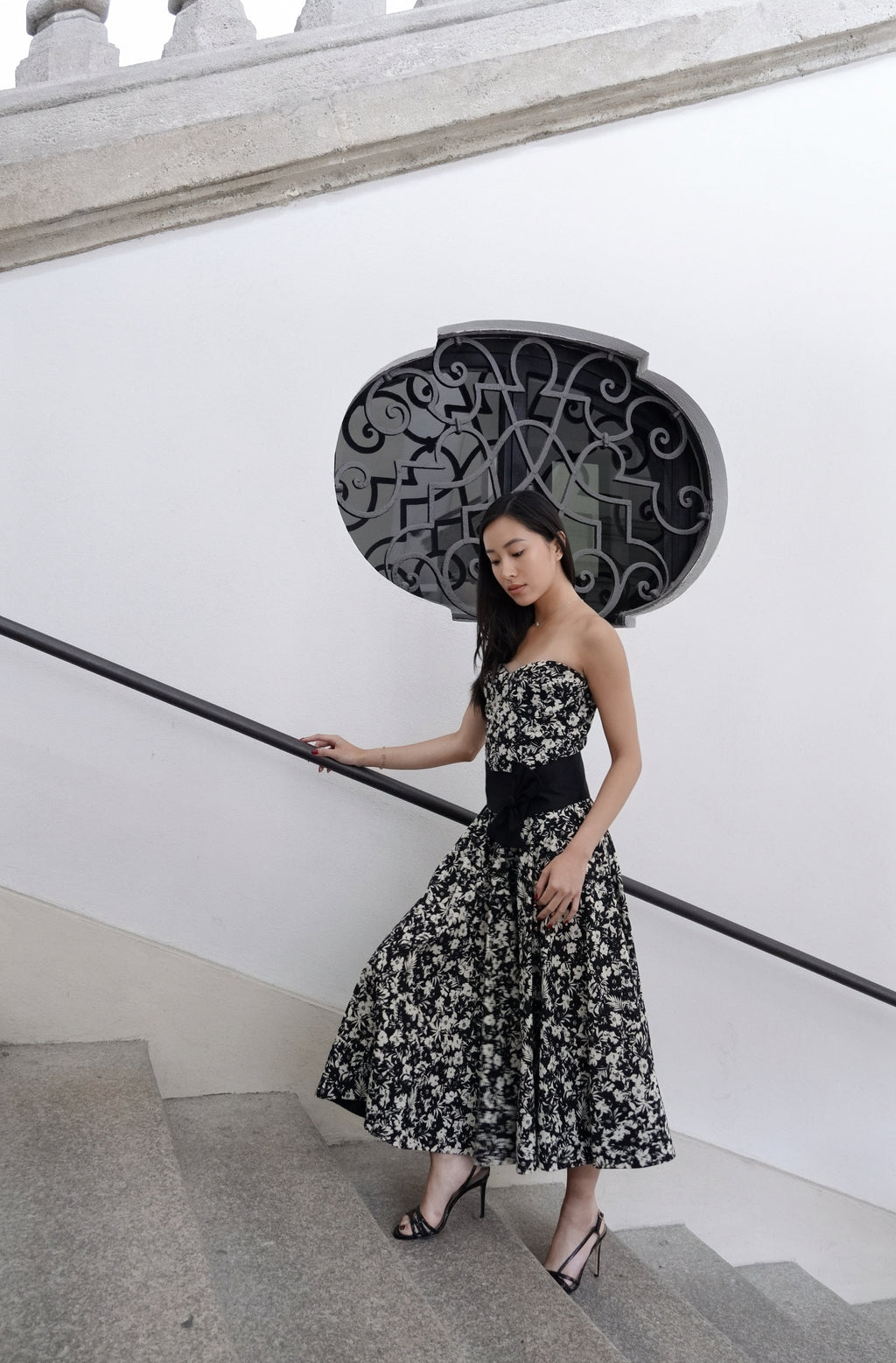 CAVANI BLACKBERRY DRESS