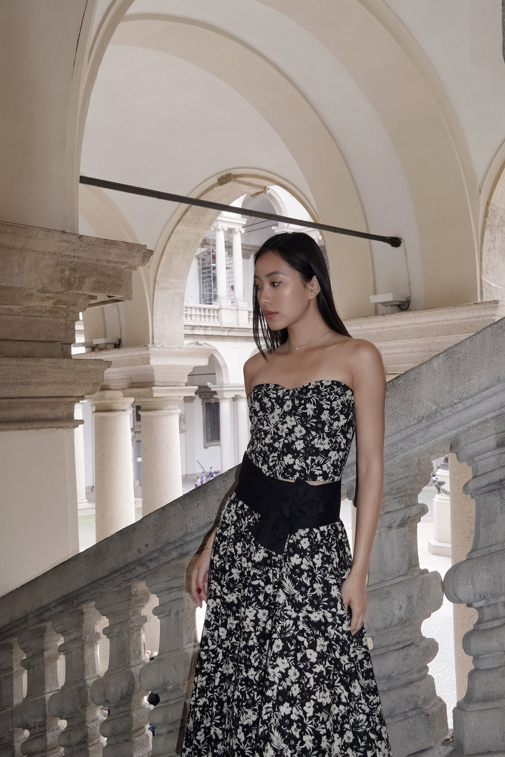 CAVANI BLACKBERRY DRESS