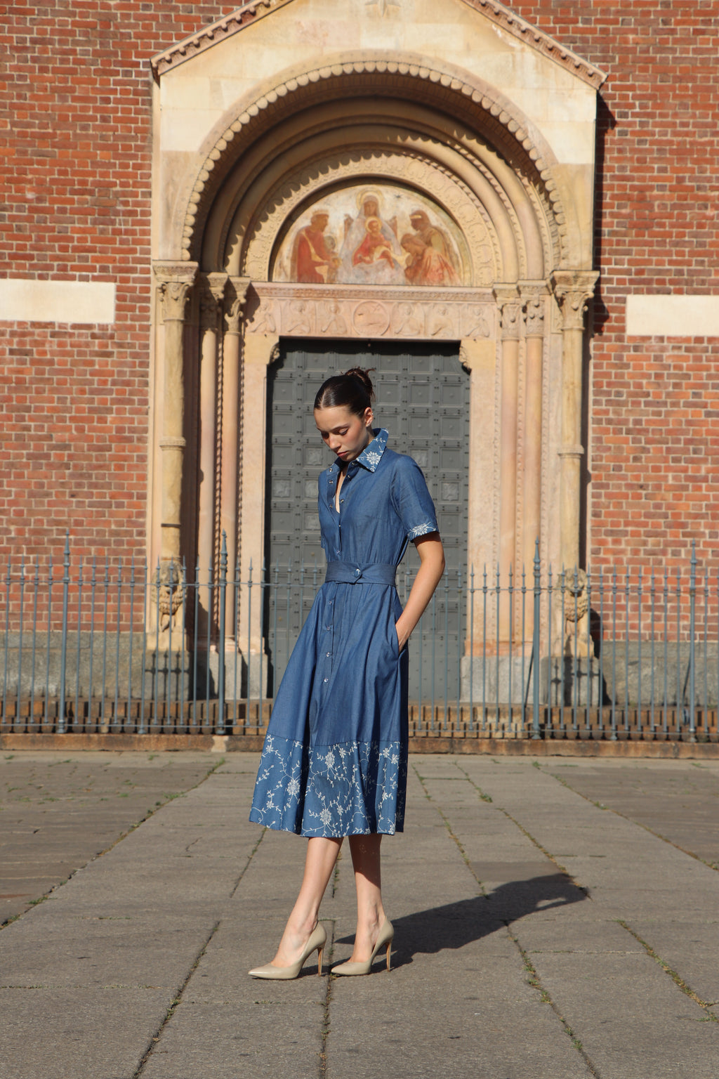 NISE DENIM DRESS