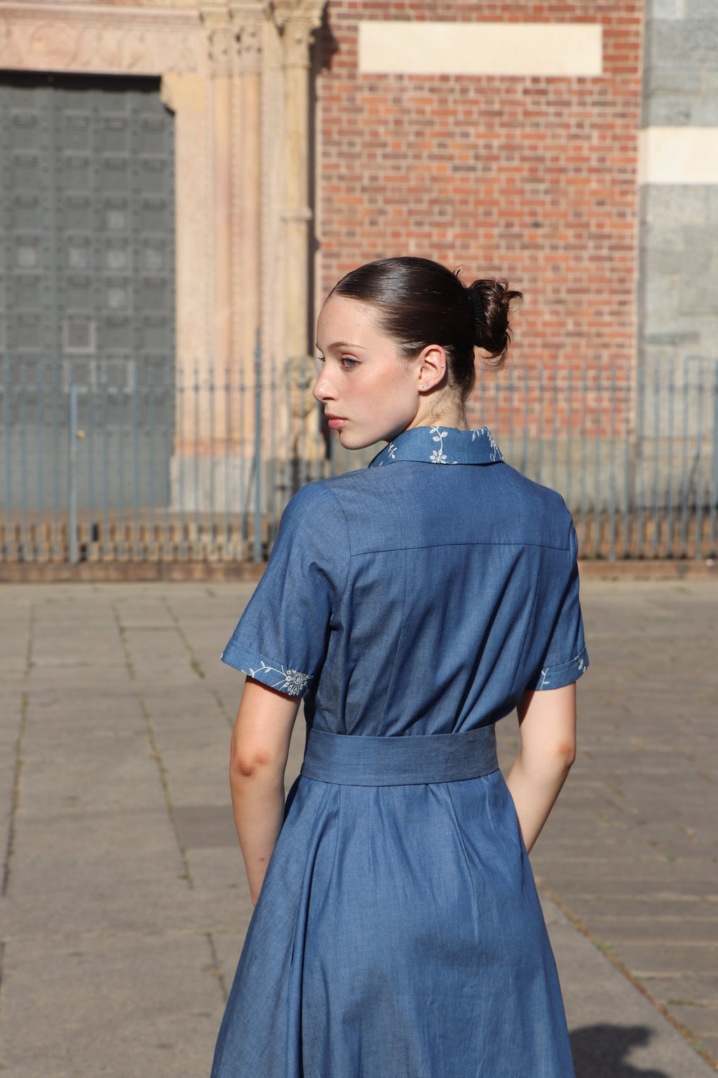 NISE DENIM DRESS