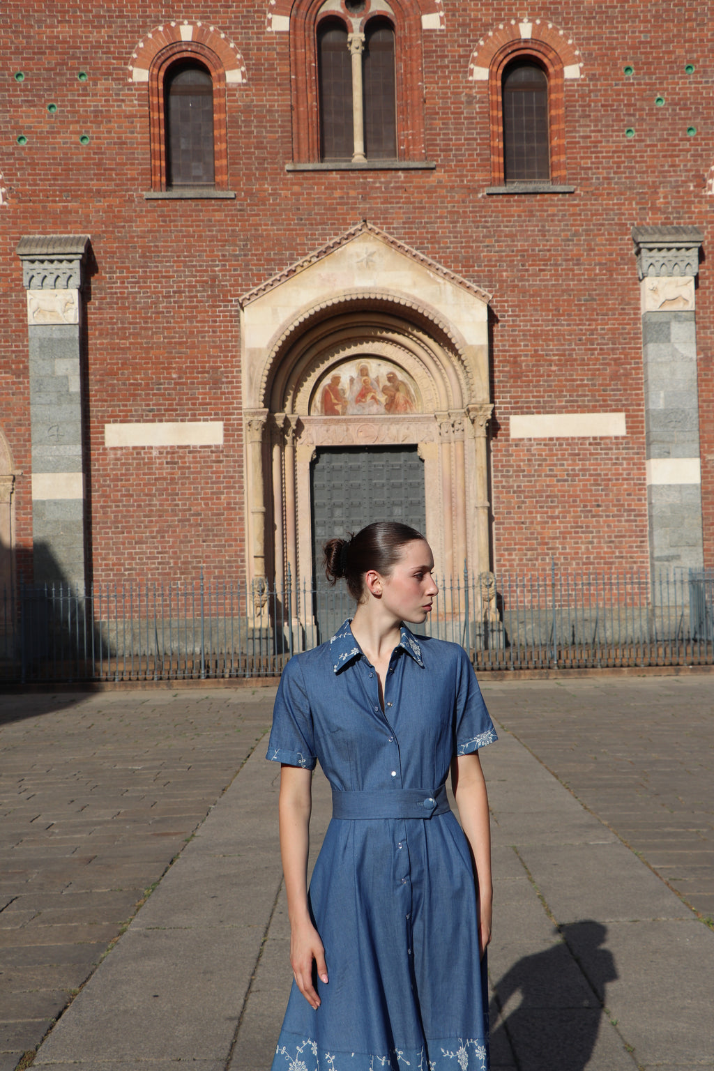 NISE DENIM DRESS