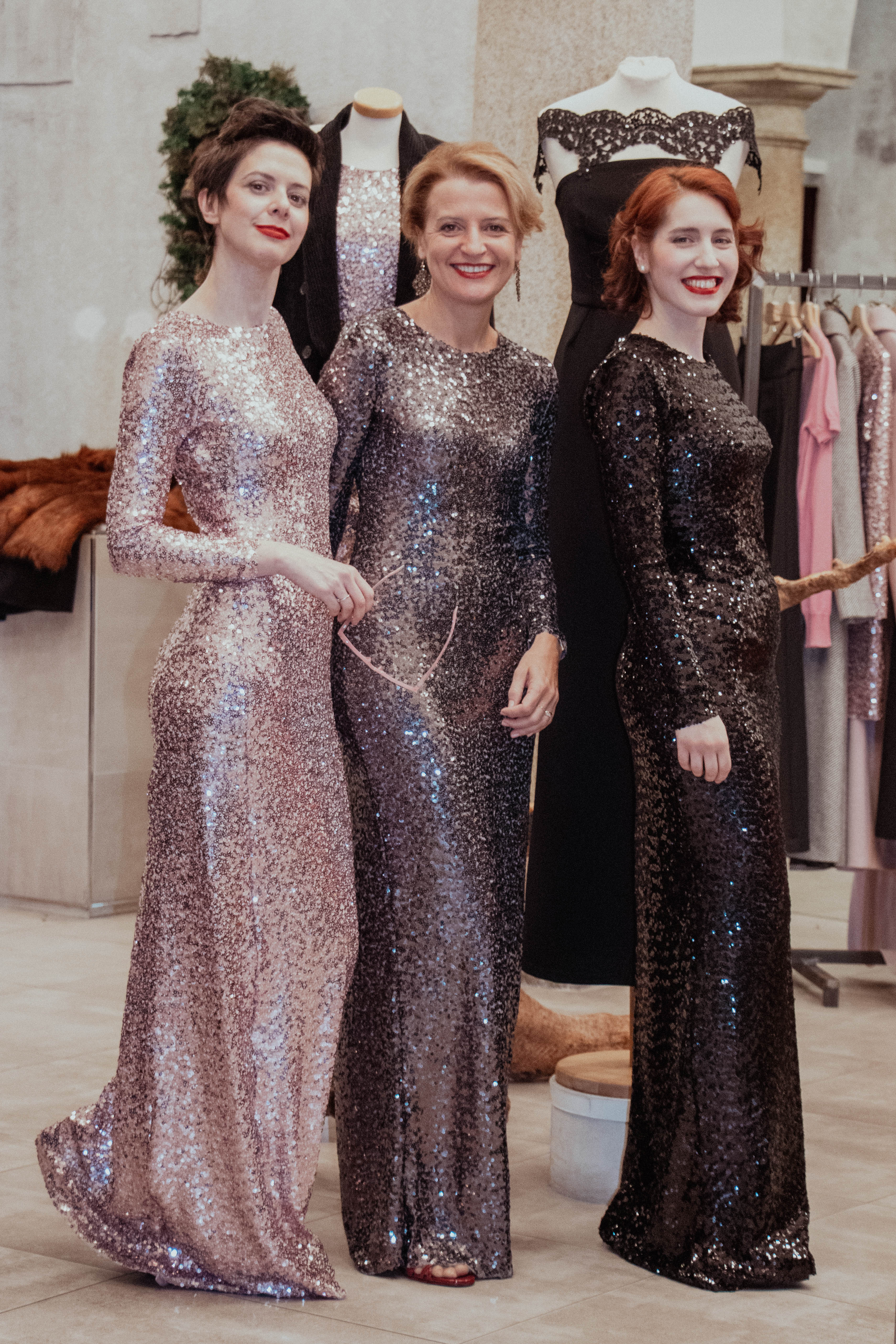 ABITO PAMILA RENE' PAILLETTES