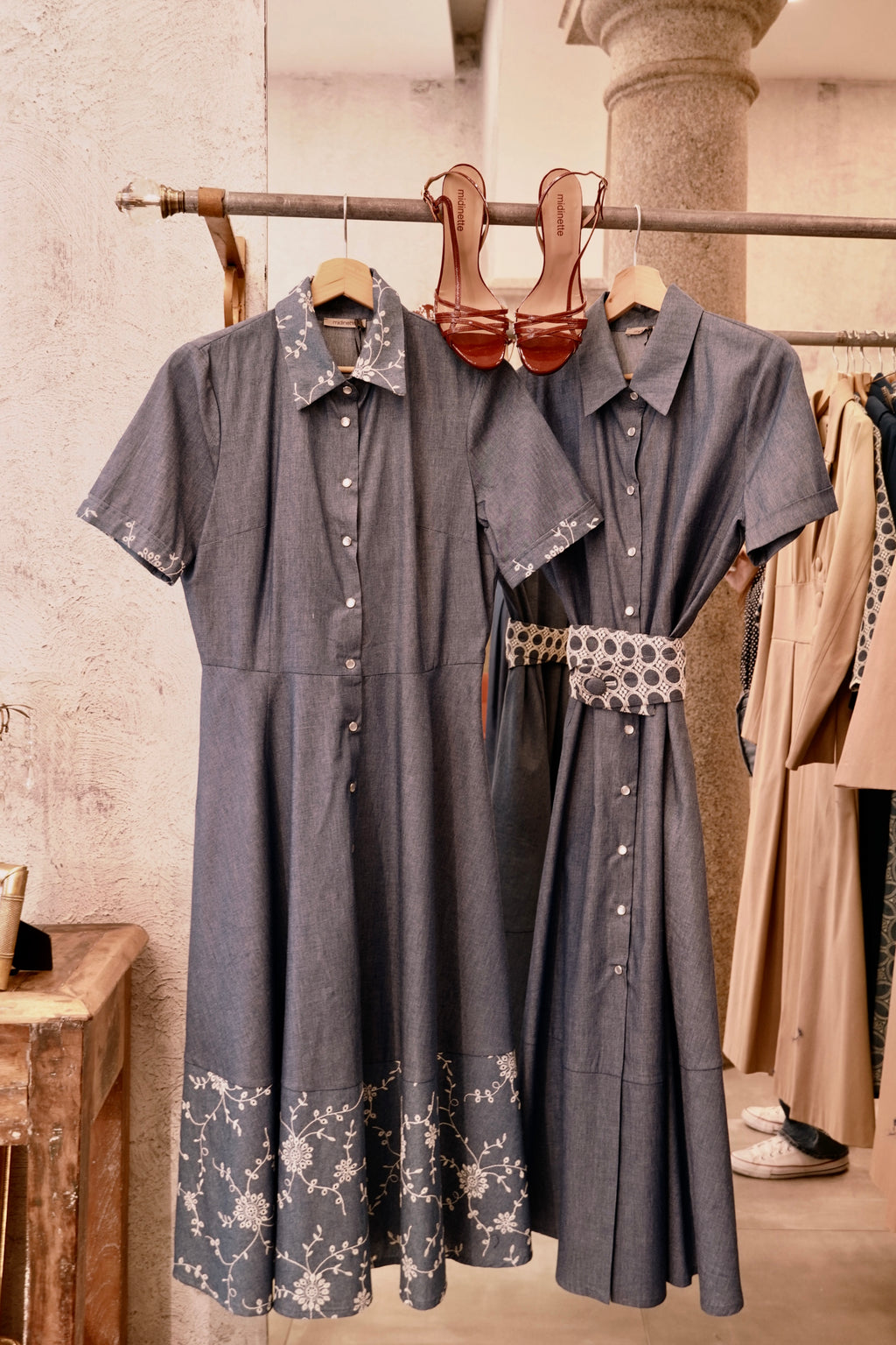 NISE DENIM DRESS